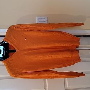 J Linderg Men's V Neck Golf Sweater